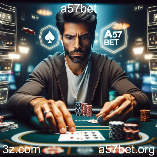 A Emoção do Poker Online no a57bet